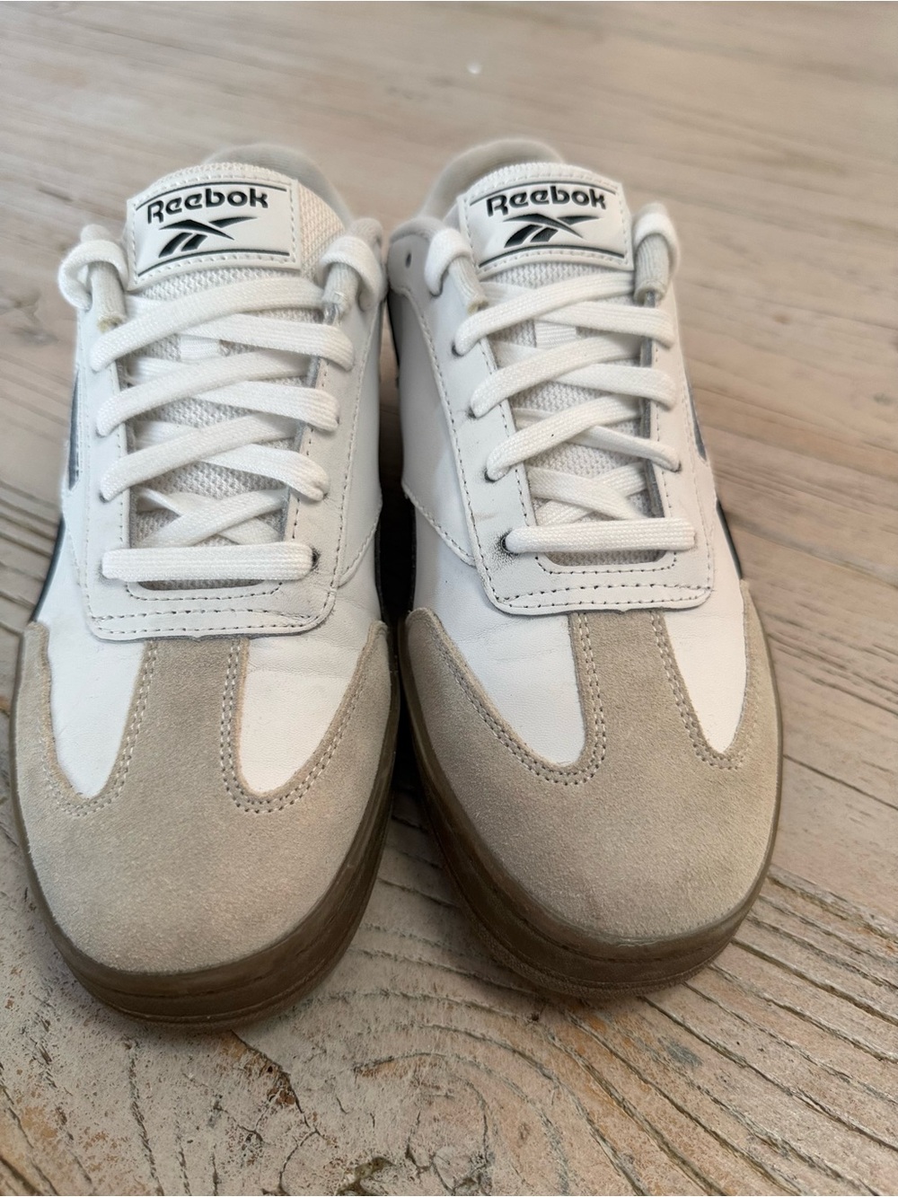 Reebok Women’s Forte Lounger Sneakers White black Size 7.5 - Picture 2 of 9